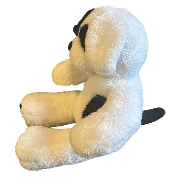 Build-A-Bear White & Black Spots Dog Plush 2015 15" - Picture 4 of 4